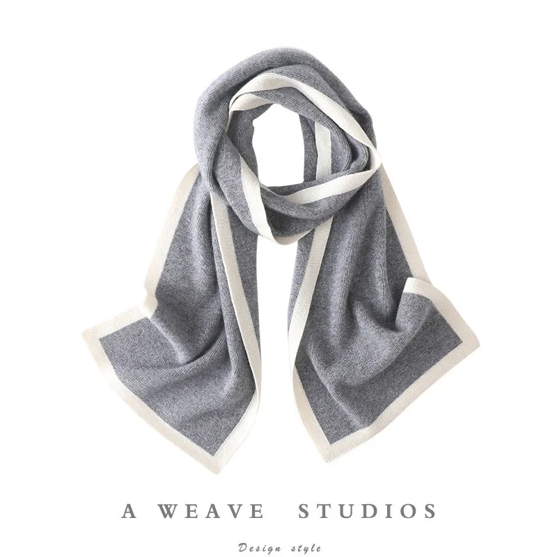 100% Cashmere Soft Warm Winter Scarves Wraps for Women