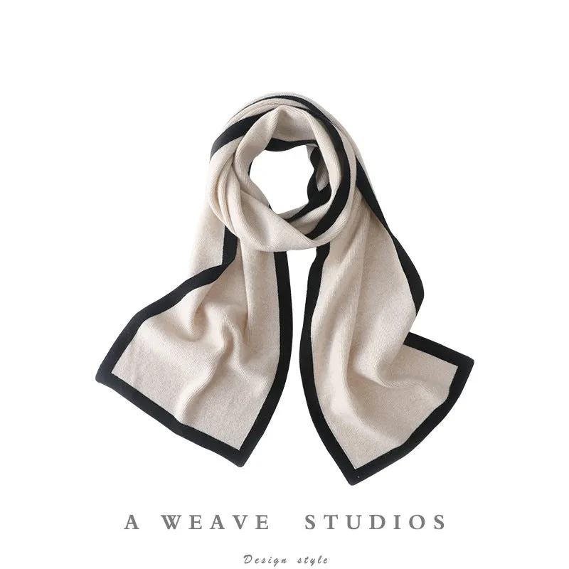 100% Cashmere Soft Warm Winter Scarves Wraps for Women