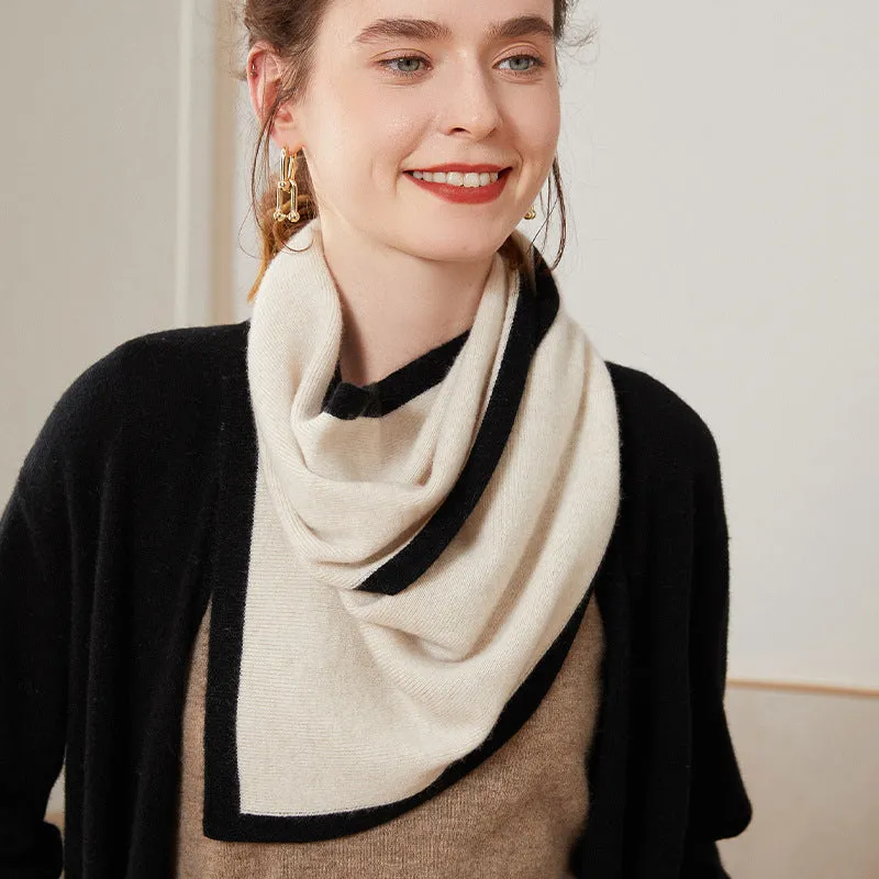 100% Cashmere Soft Warm Winter Scarves Wraps for Women