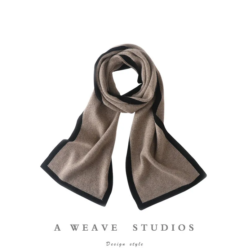 100% Cashmere Soft Warm Winter Scarves Wraps for Women