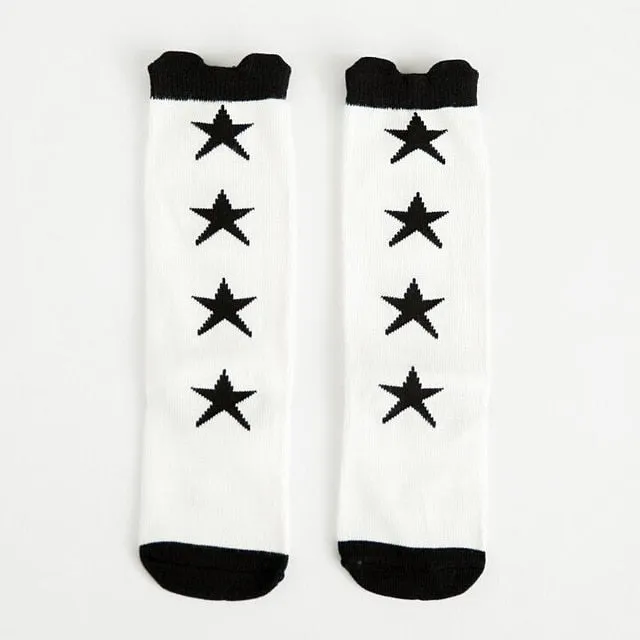 2018 Cartoon Cute Kids Socks Bear Animal Baby Cotton Socks