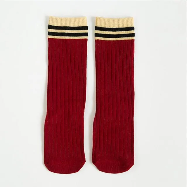 2018 Cartoon Cute Kids Socks Bear Animal Baby Cotton Socks