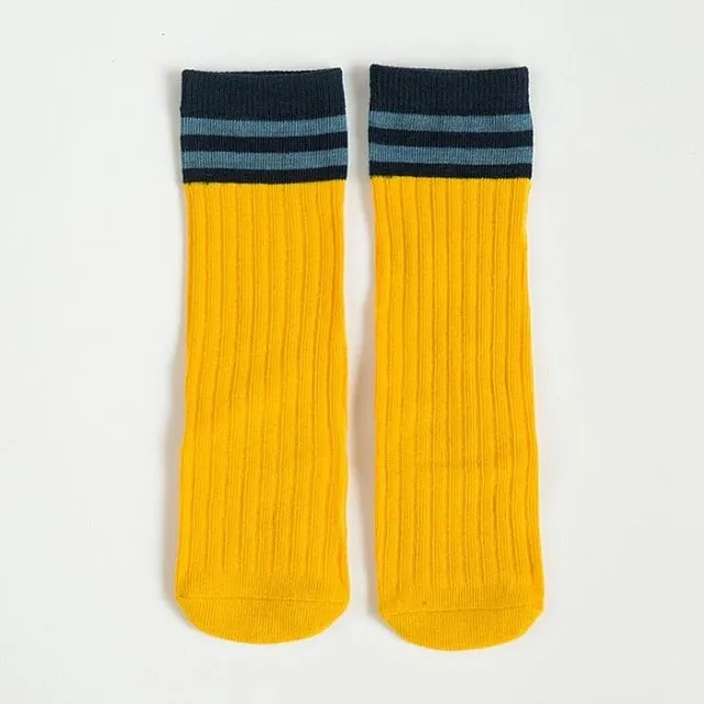 2018 Cartoon Cute Kids Socks Bear Animal Baby Cotton Socks
