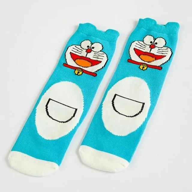 2018 Cartoon Cute Kids Socks Bear Animal Baby Cotton Socks