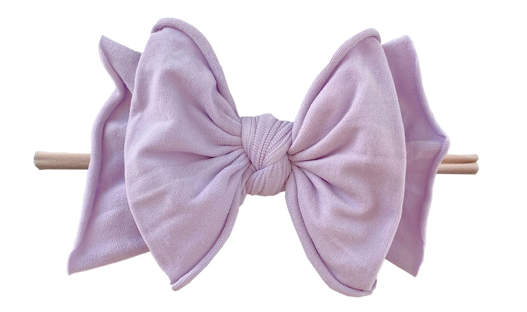 Baby Bling Light Orchid / Blush FAB-BOW-LOUS Skinny Headband