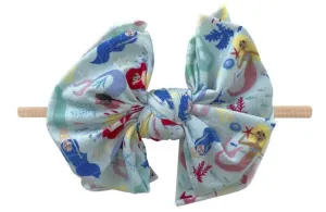 Baby Bling Ocean Maiden / Blush Printed Skinny FAB-BOW-LOUS
