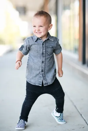 Beau Hudson - Black Denim Shirt