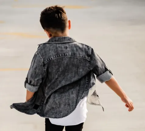 Beau Hudson - Black Denim Shirt