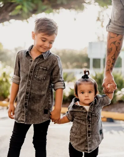 Beau Hudson - Black Denim Shirt