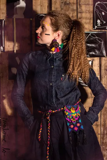 Belt with a purse. F****ism nr.8