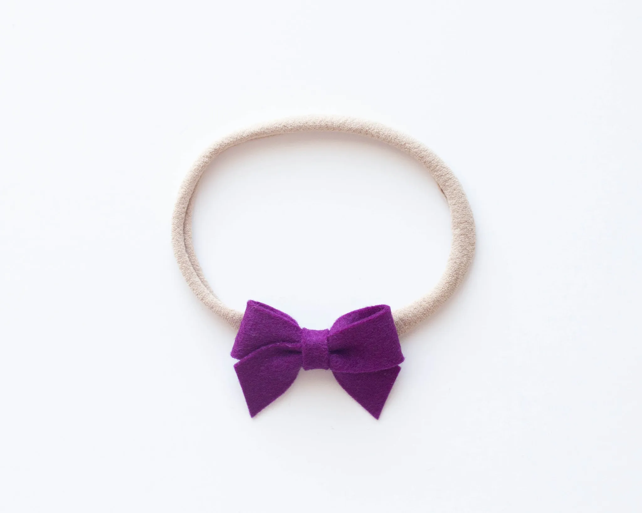 Berry | Felt Baby Bow