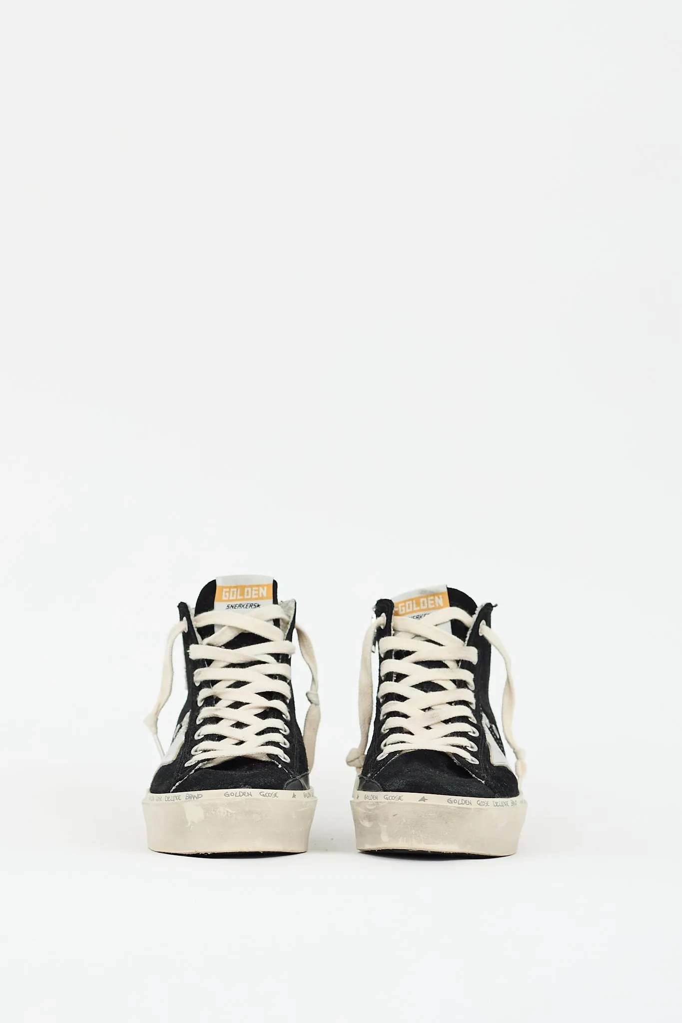 Black Suede Platform Francy Sneaker