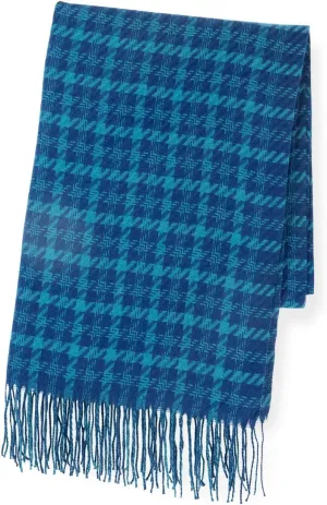 CALVIN & OLIVIA Women's Fall Winter Scarf Thick Classic Plaid Scarf Wrap Warmth Soft Oversized Cashmere Feel Scarves