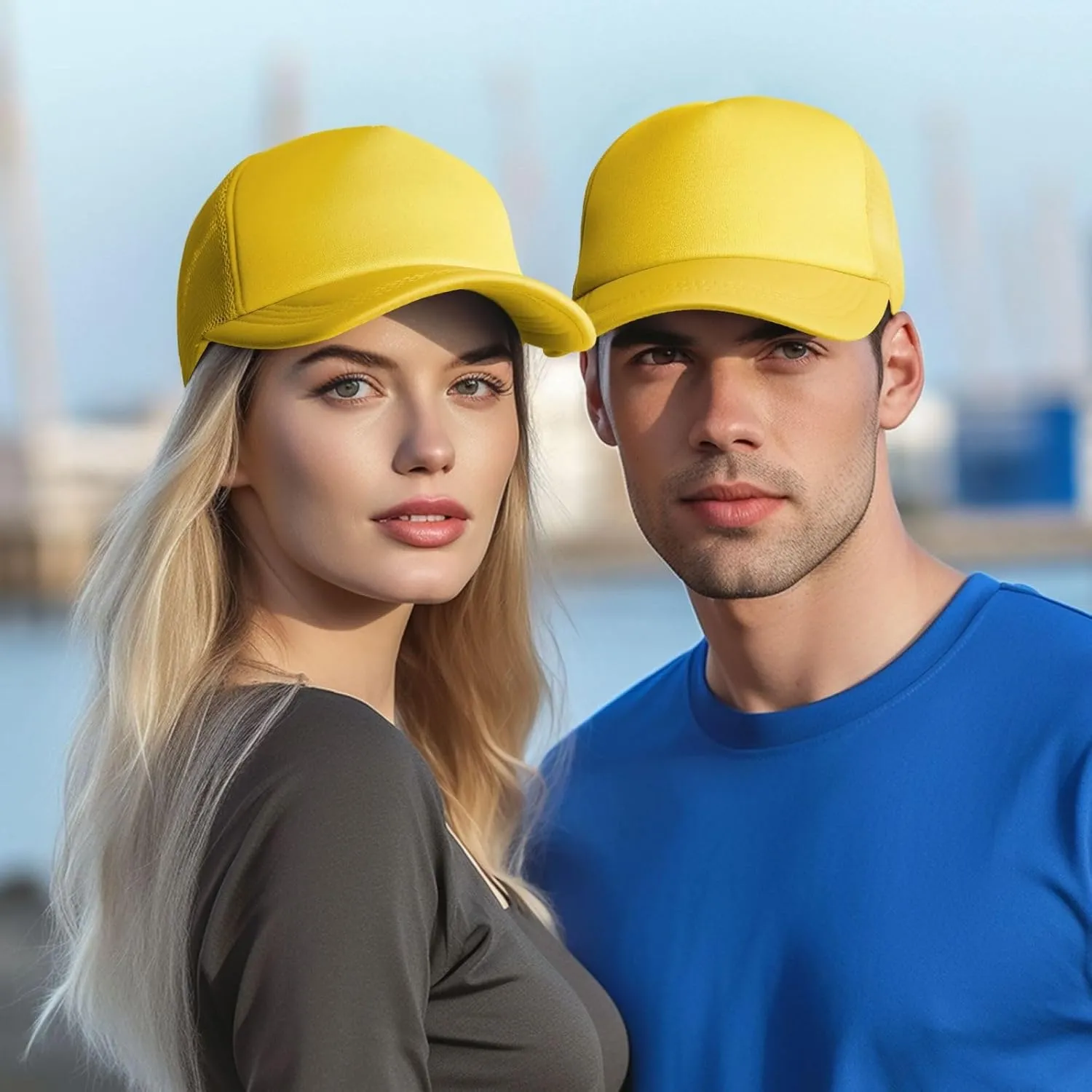 Custom Mesh Trucker Hat Baseball Cap Design Your Logo Text Photo Hats for Men Women Bulk Customized Gift