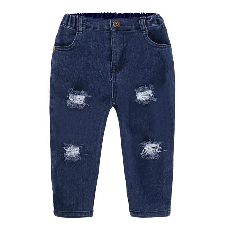 Cute N Casual Ripped Jeans Set