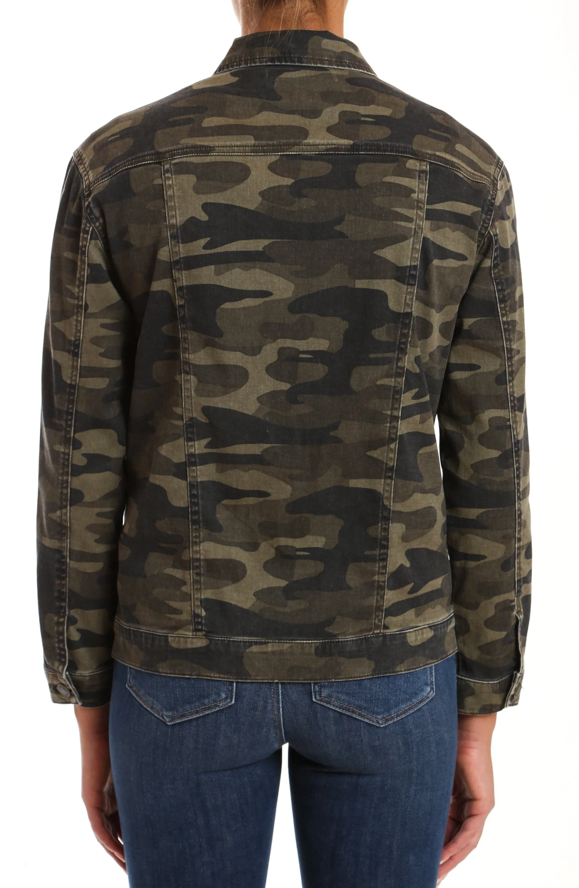 KARLA JACKET IN MILITARY CAMOUFLAGE