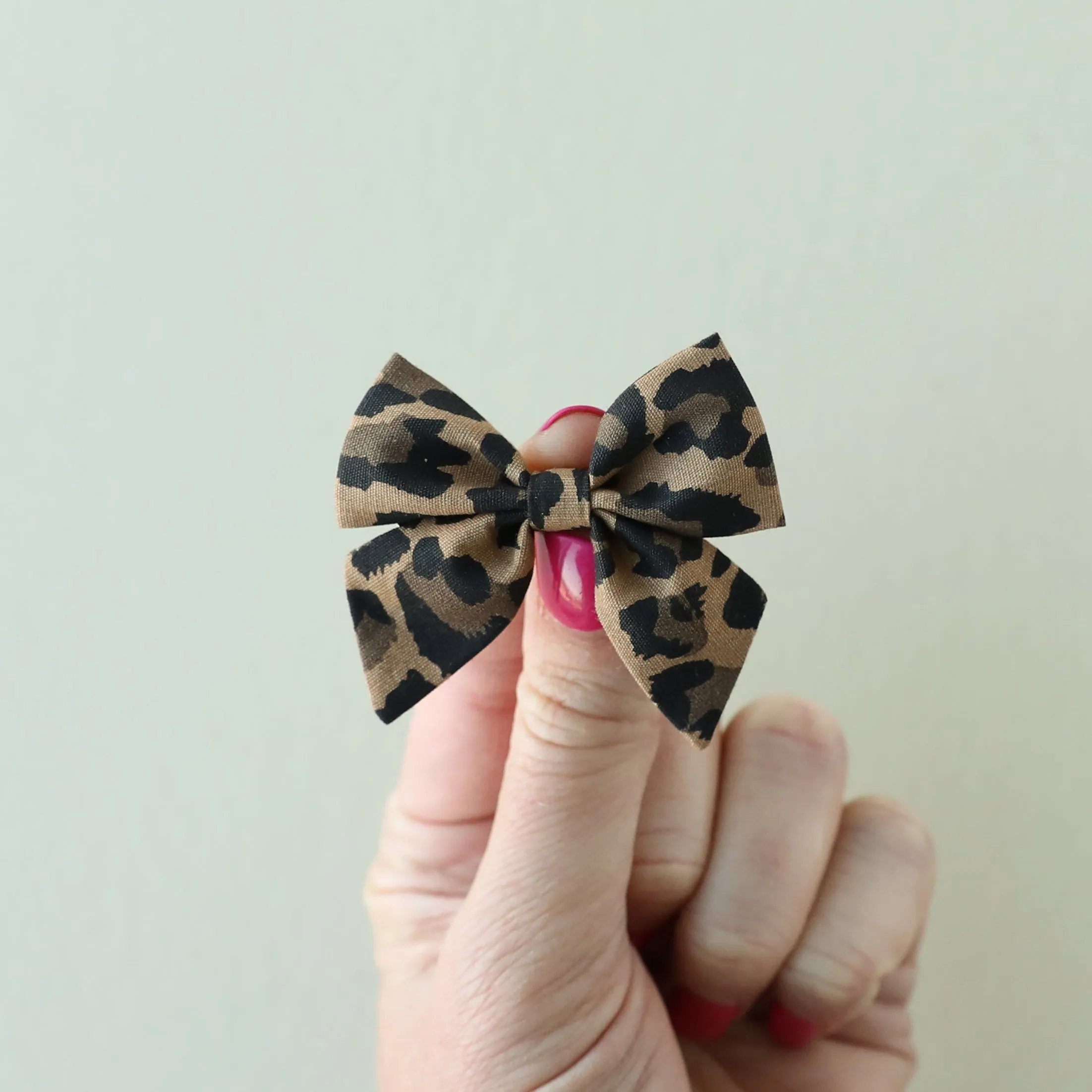 Leopard | Mini Piggy Bow