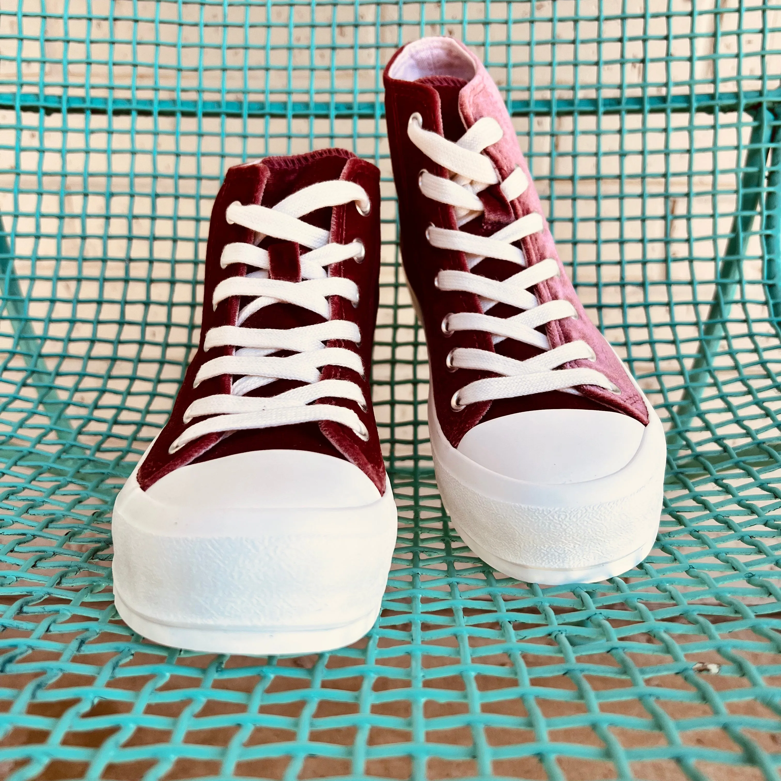 Makin' Me Blush Sneakers*