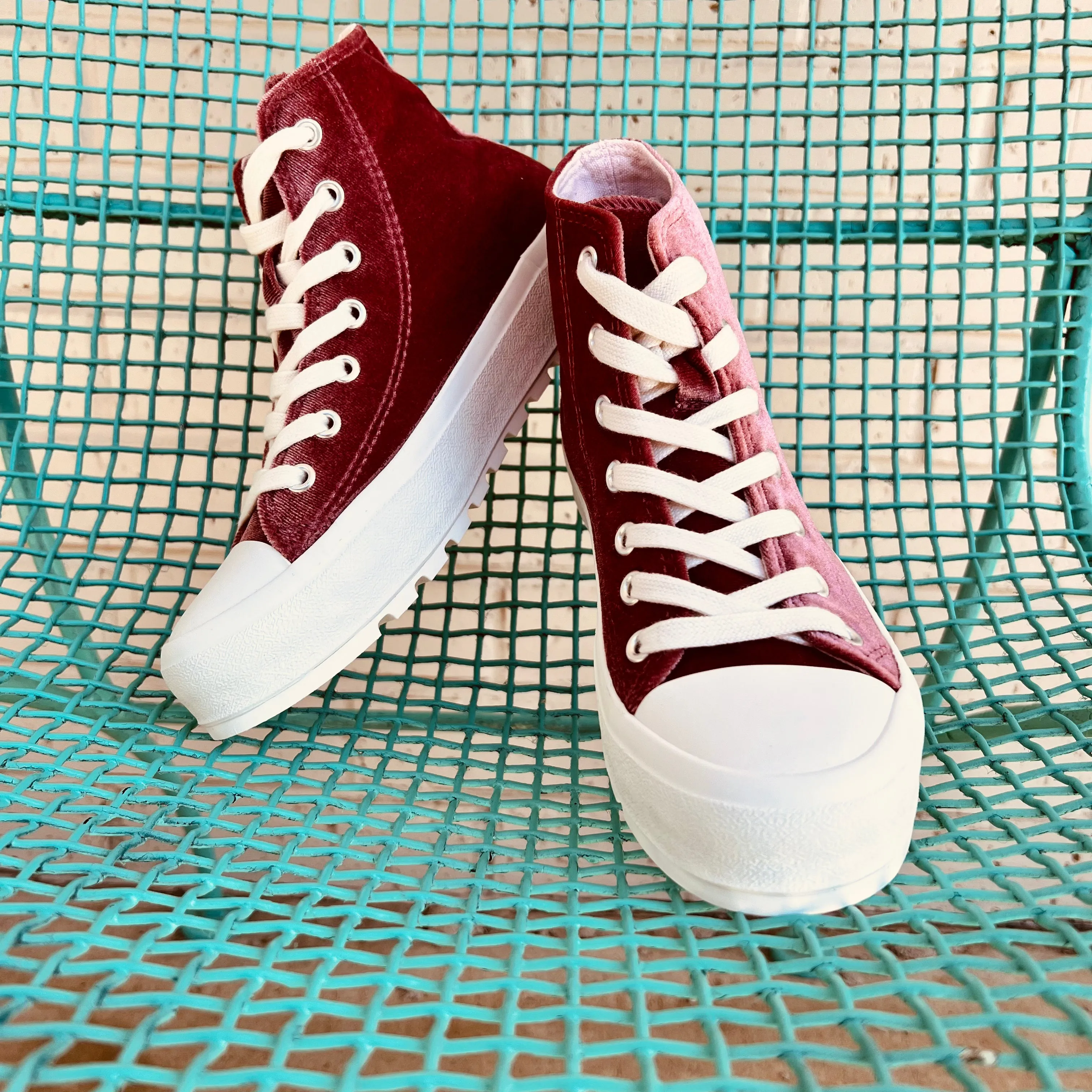 Makin' Me Blush Sneakers*