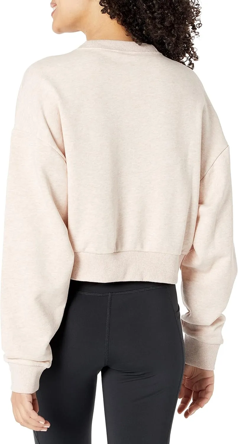 Reebok Women's Small Logo Crewneck Sweatshirt
