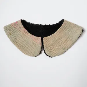 Taupe with hot pink thread Bonus Collar M9